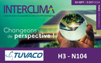 TUVACO vous invite au salon Interclima 30 Sept. – 3 Oct. 2024